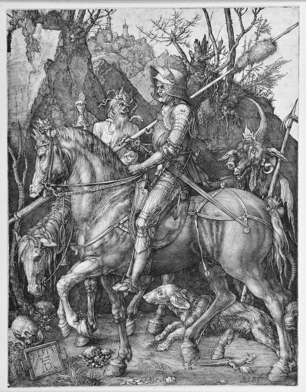 Ritter, Tod und Teufel von Albrecht Dürer
