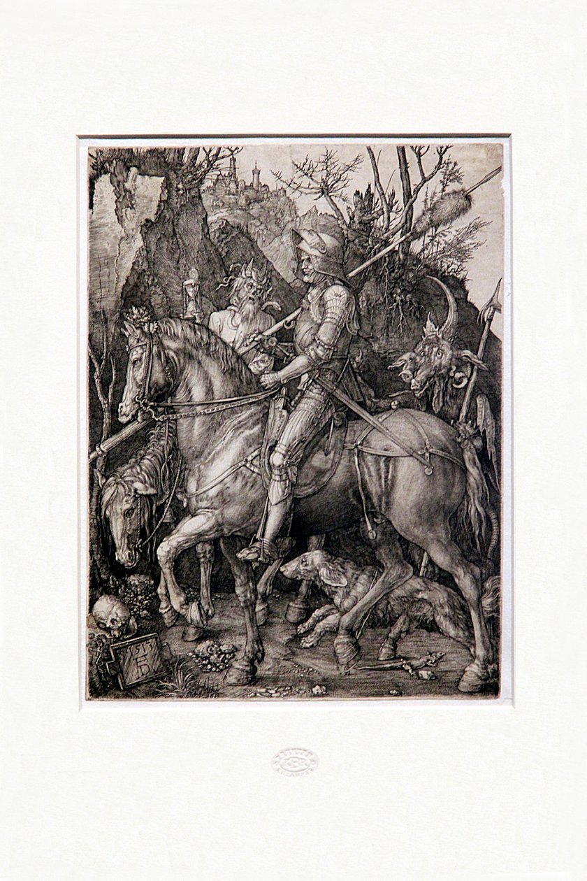 Ritter, Tod und Teufel von Albrecht Dürer