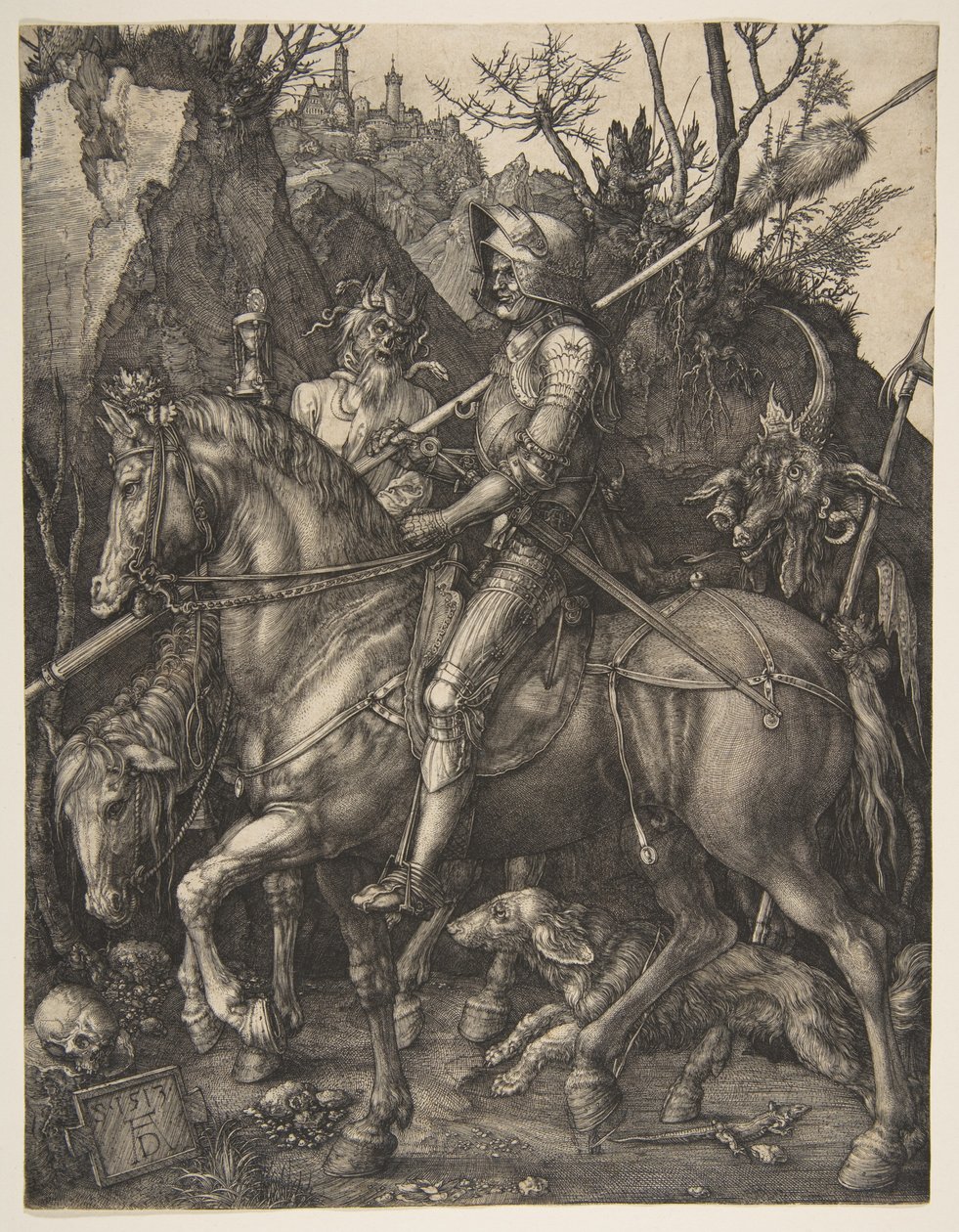 Ritter, Tod und Teufel von Albrecht Dürer