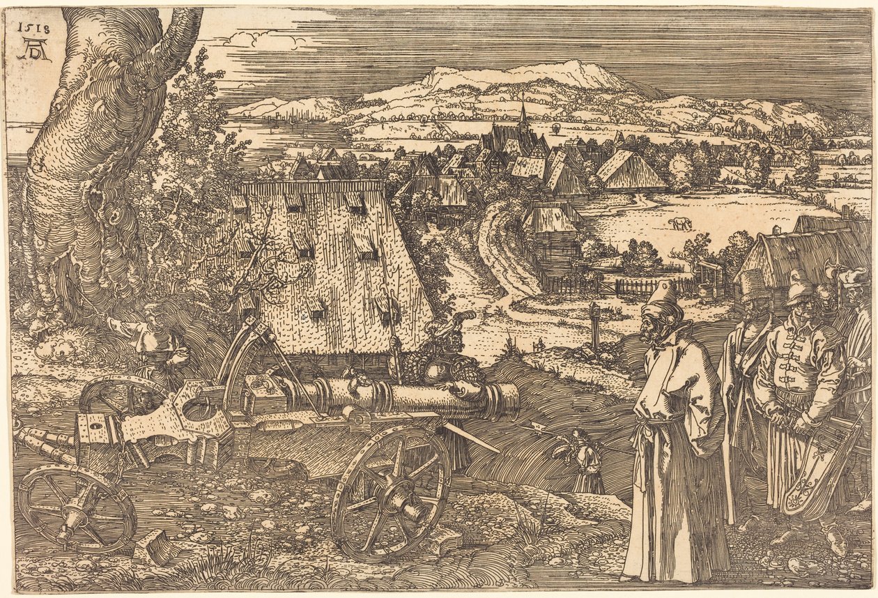 Landschaft mit der Kanone von Albrecht Dürer