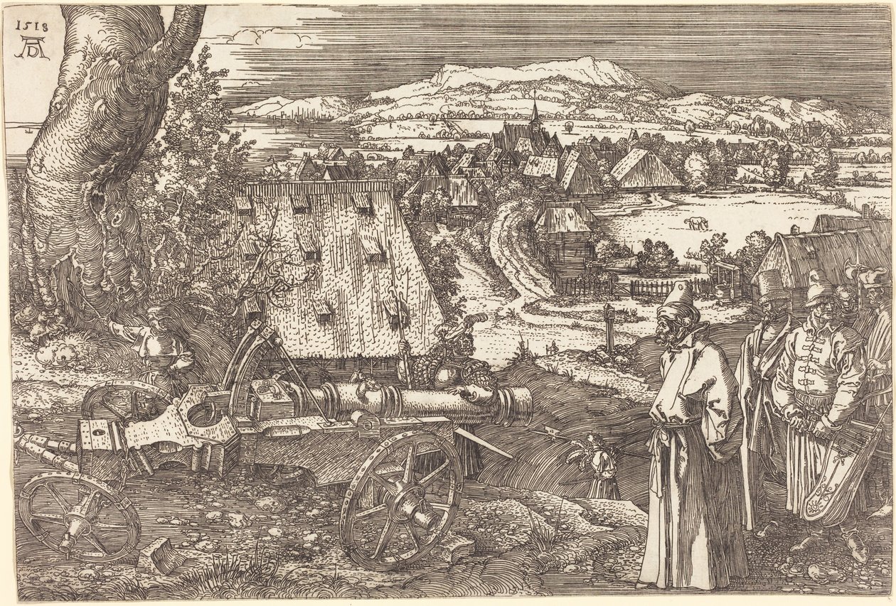 Landschaft mit der Kanone von Albrecht Dürer