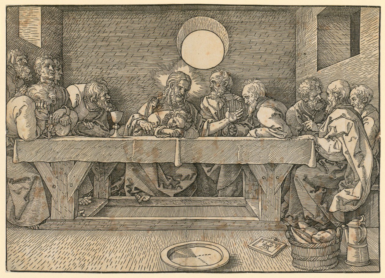 Das letzte Abendmahl von Albrecht Dürer