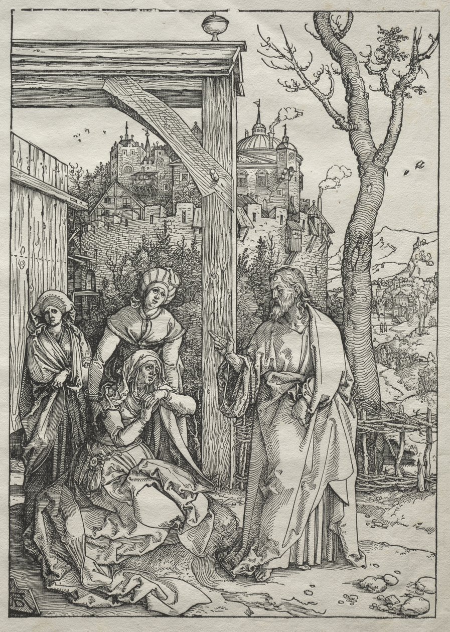 Leben der Jungfrau: Christus nimmt Abschied von seiner Mutter von Albrecht Dürer