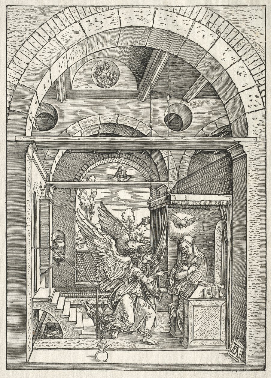 Leben der Jungfrau: Die Verkündigung von Albrecht Dürer