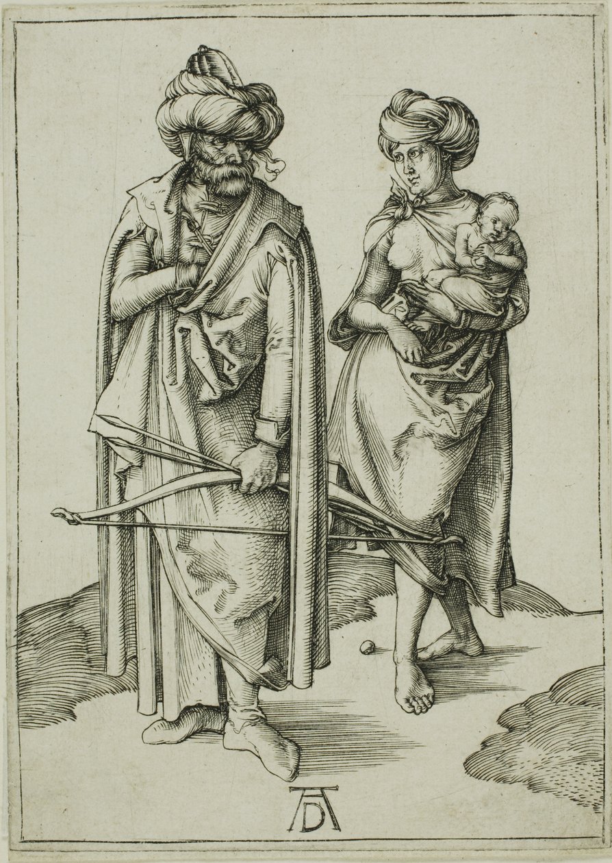 Orientalische Familie von Albrecht Dürer