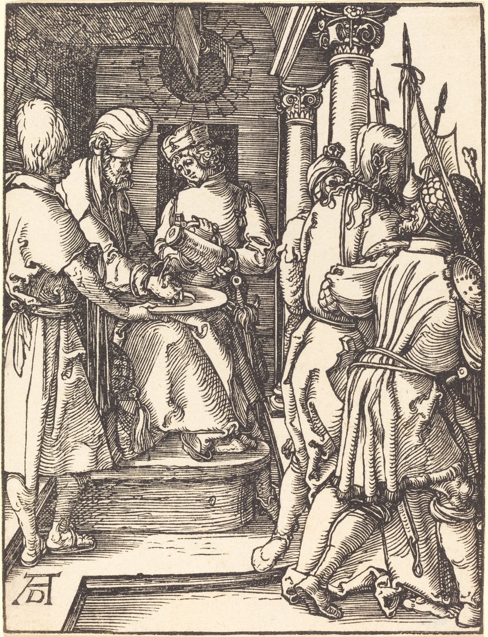 Pilatus wäscht seine Hände von Albrecht Dürer