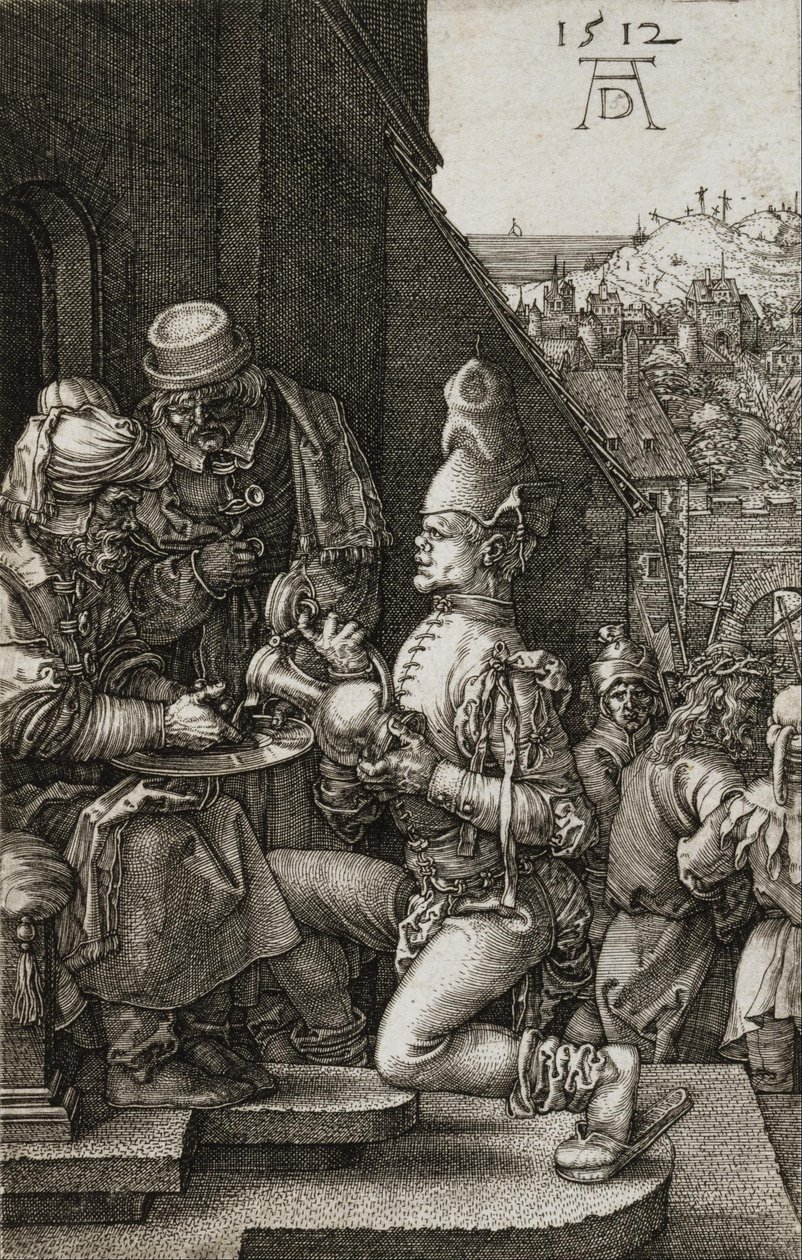 Pilatus wäscht seine Hände von Albrecht Dürer