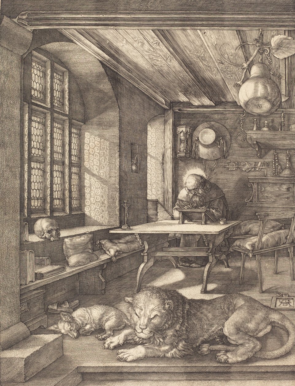 Der heilige Hieronymus in seinem Studierzimmer, 1514 von Albrecht Dürer