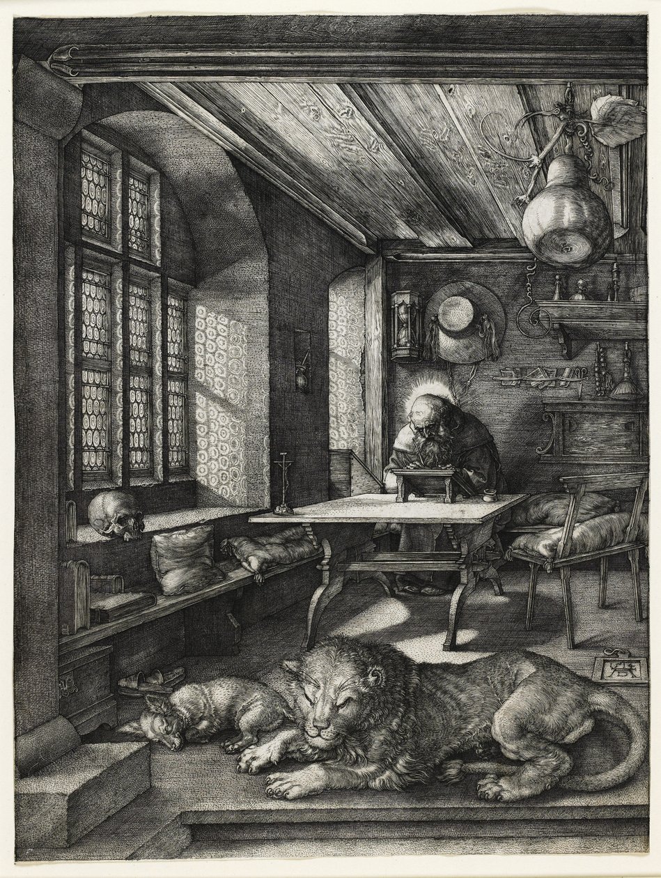 Heiliger Hieronymus in seinem Studierzimmer, 1514 von Albrecht Dürer