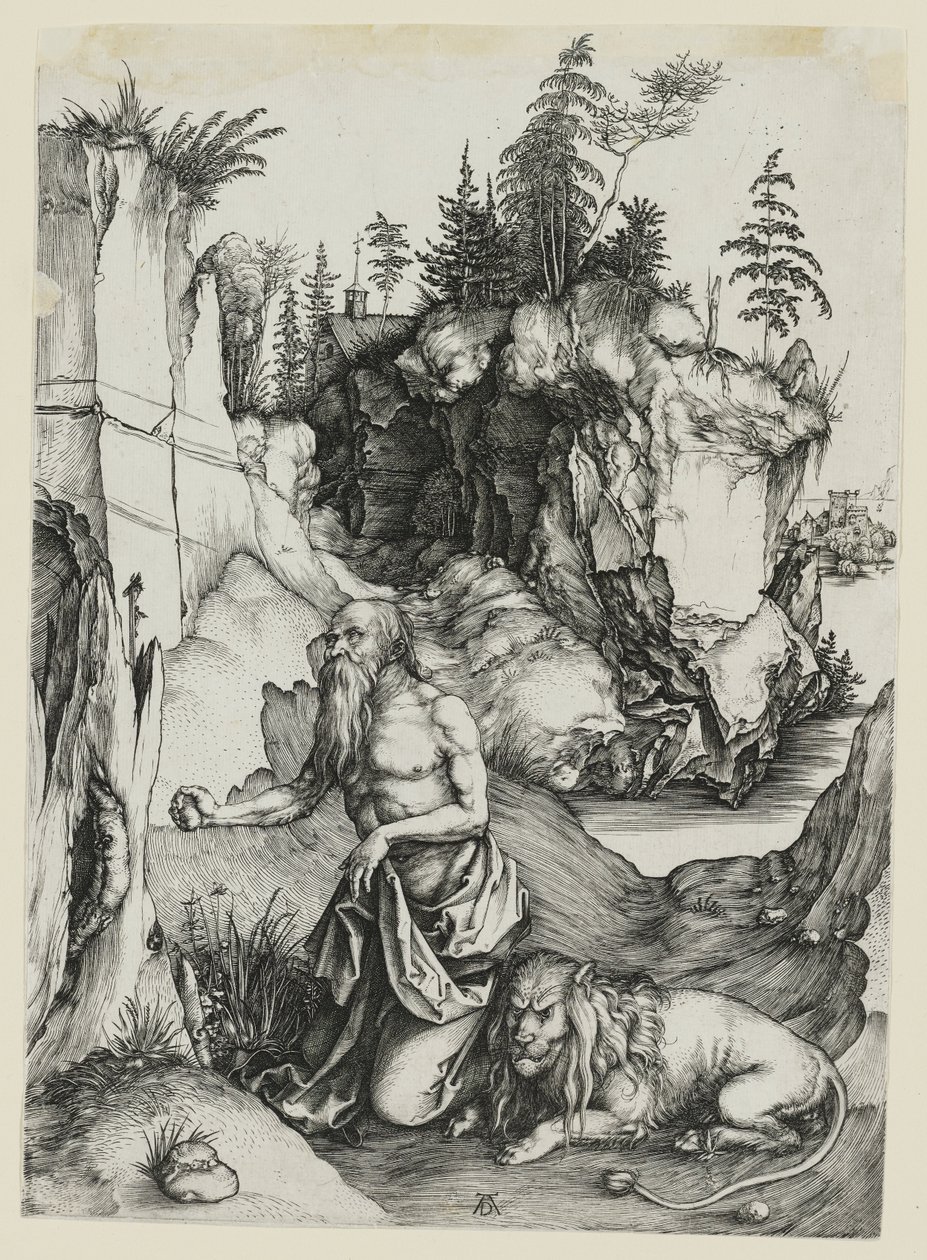 Der heilige Hieronymus in der Buße von Albrecht Dürer