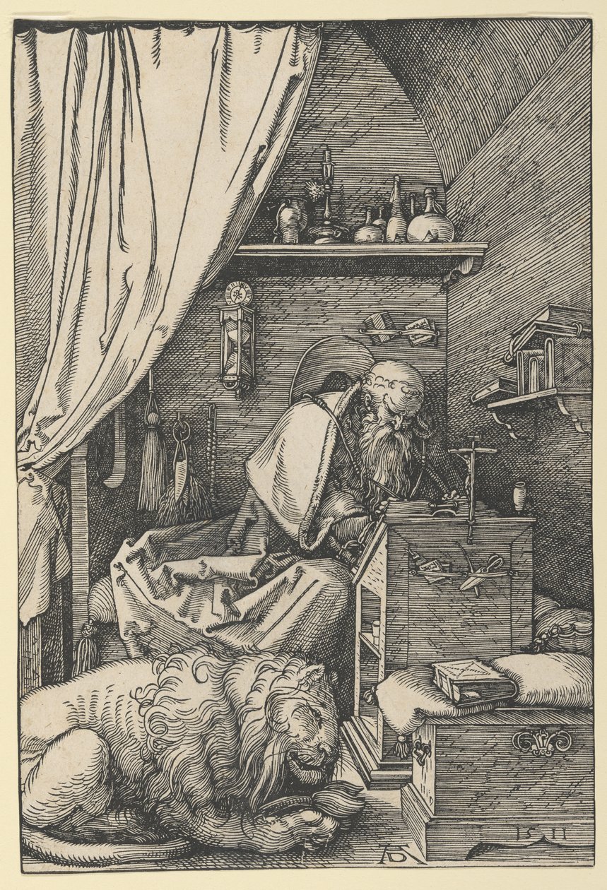 Der heilige Hieronymus in seiner Zelle von Albrecht Dürer