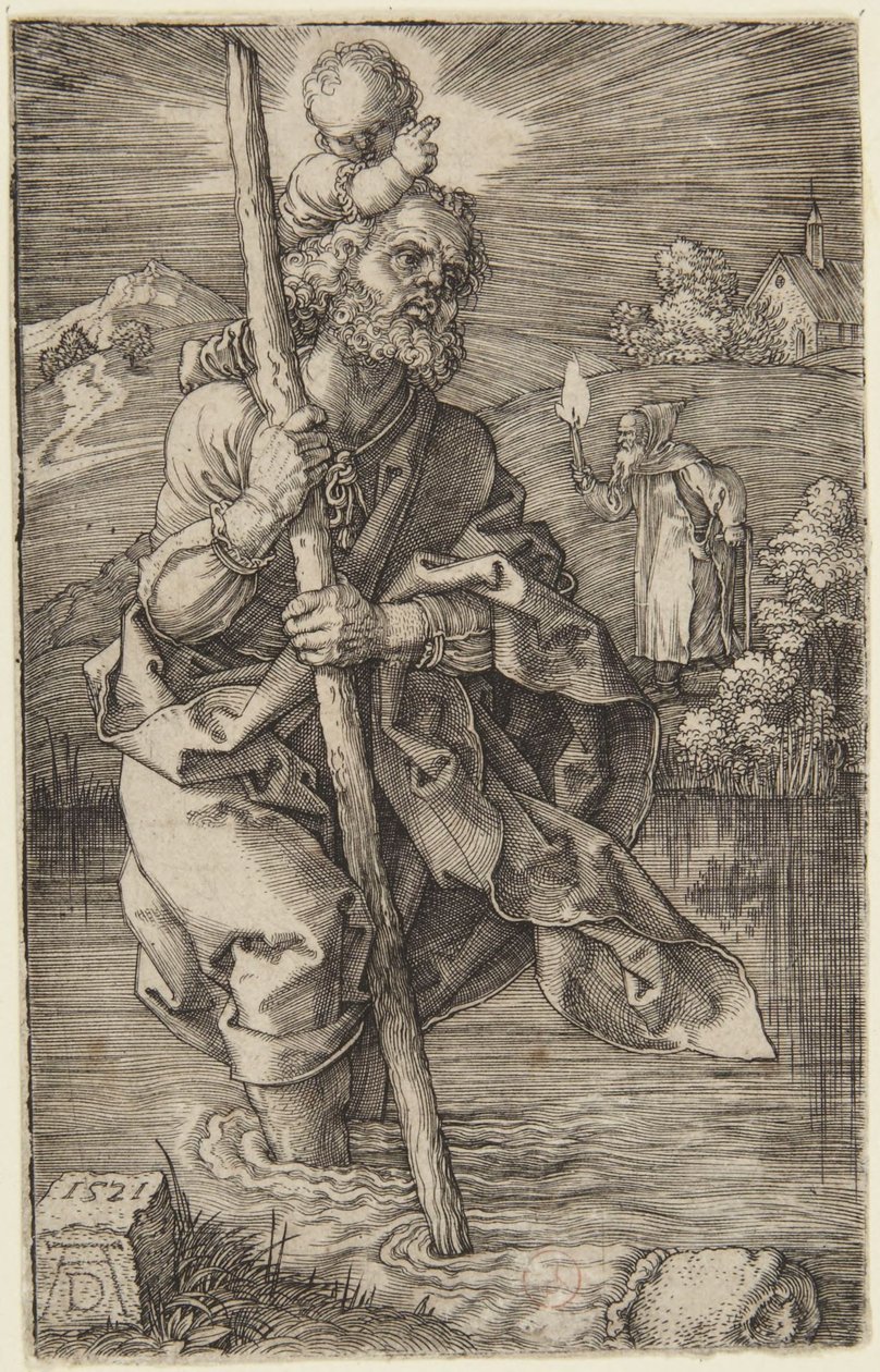 St. Christopher von Albrecht Dürer