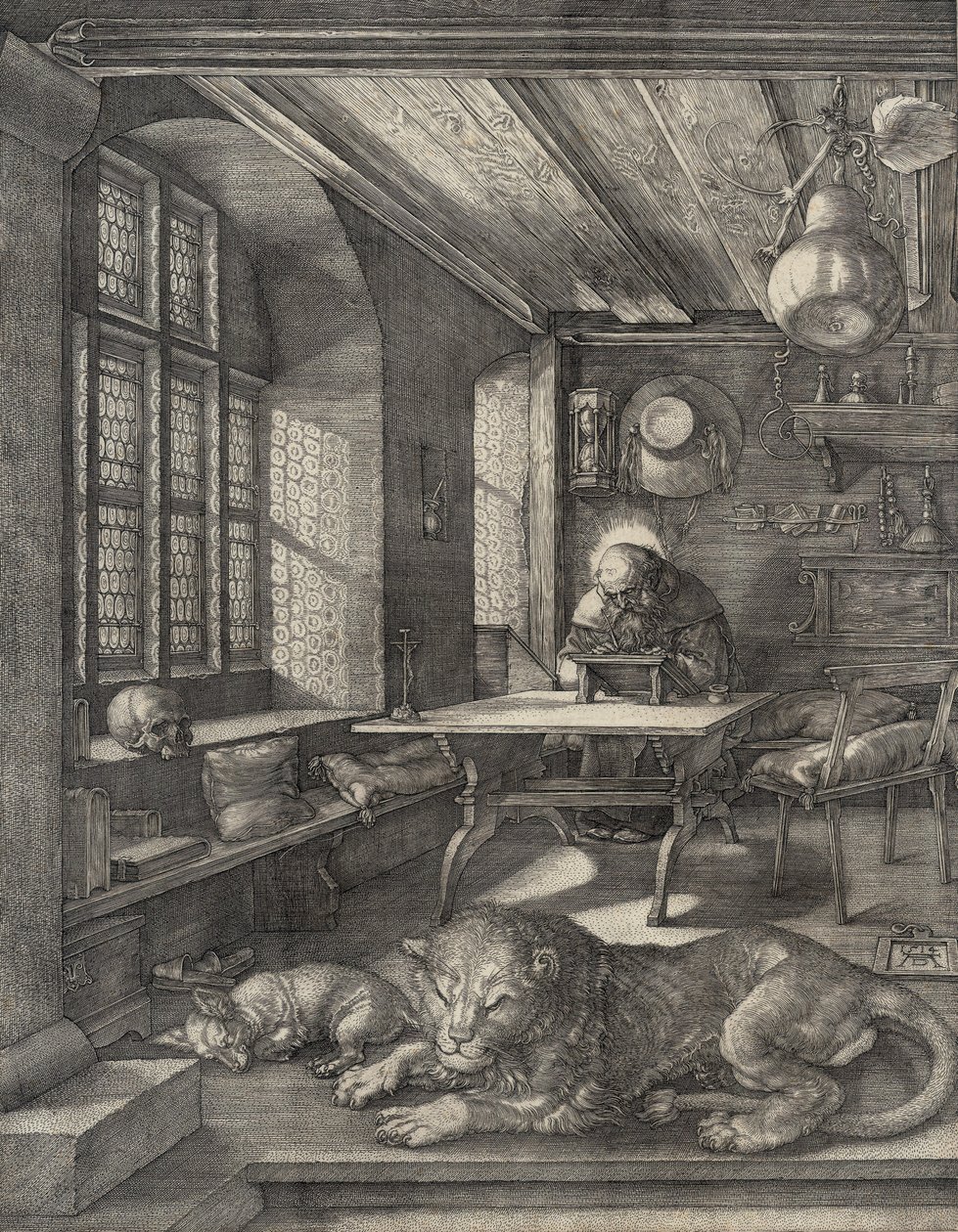 Der heilige Hieronymus in seiner Studierstube von Albrecht Dürer