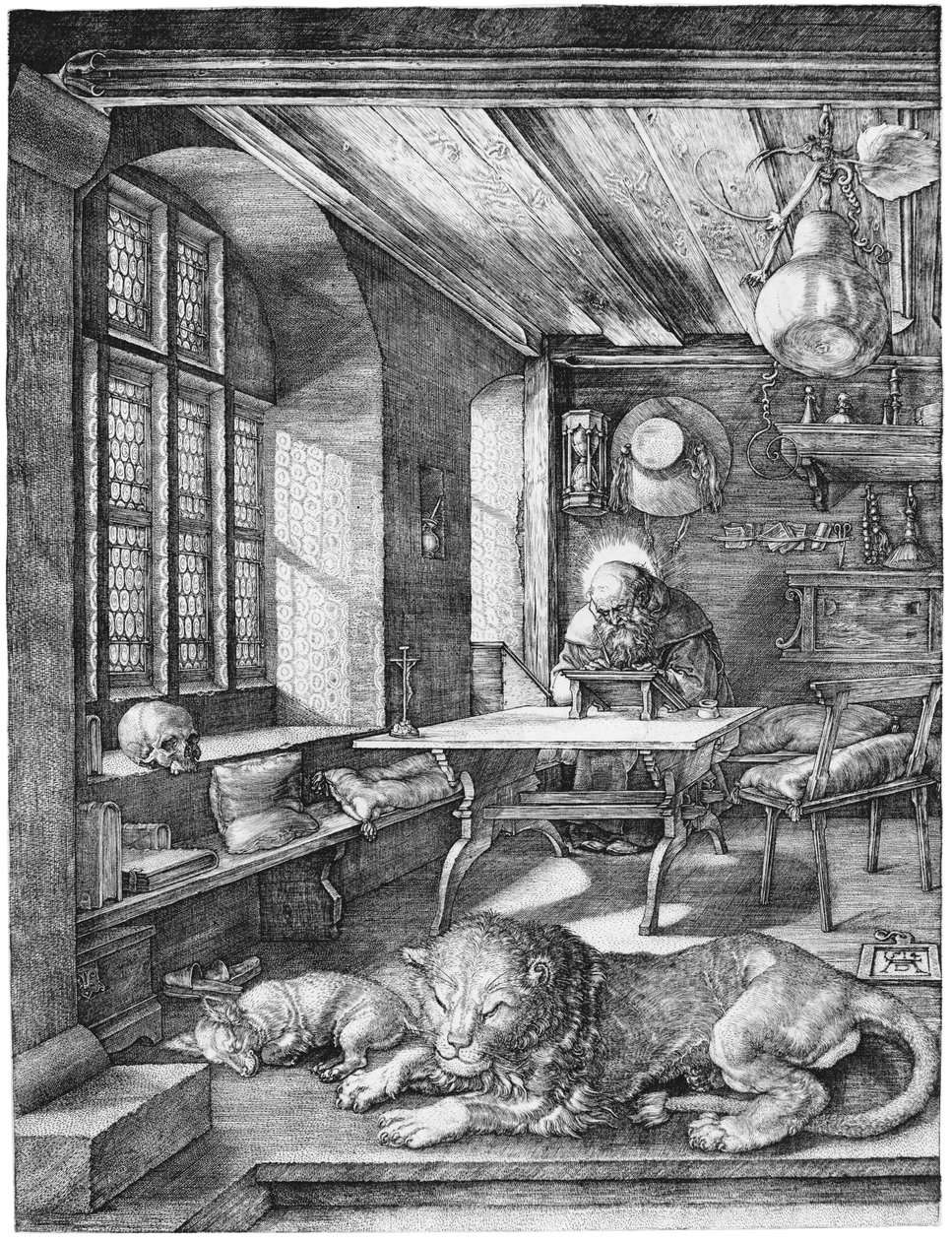 Der heilige Hieronymus in seiner Studierstube von Albrecht Dürer