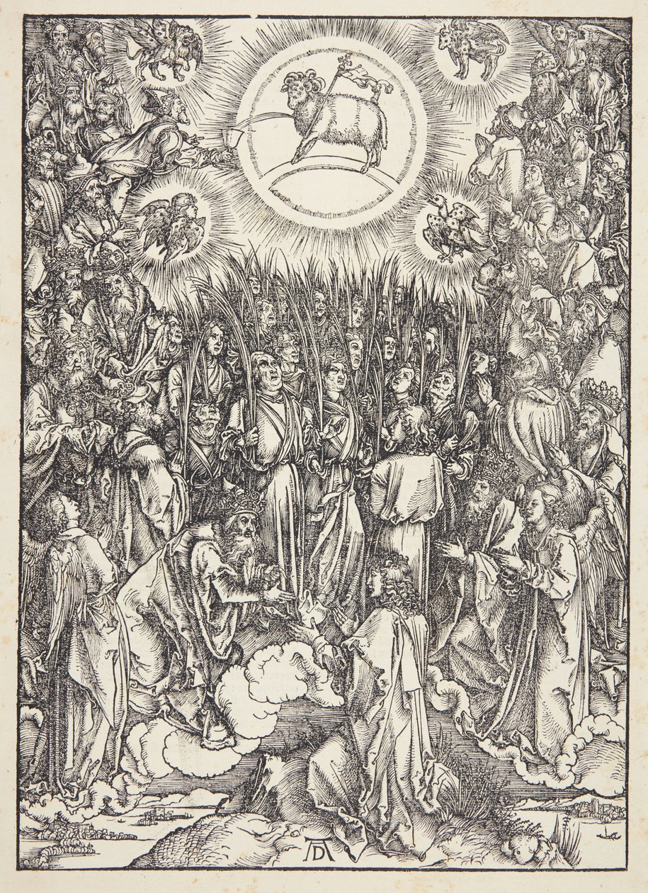 Die Anbetung des Lammes von Albrecht Dürer