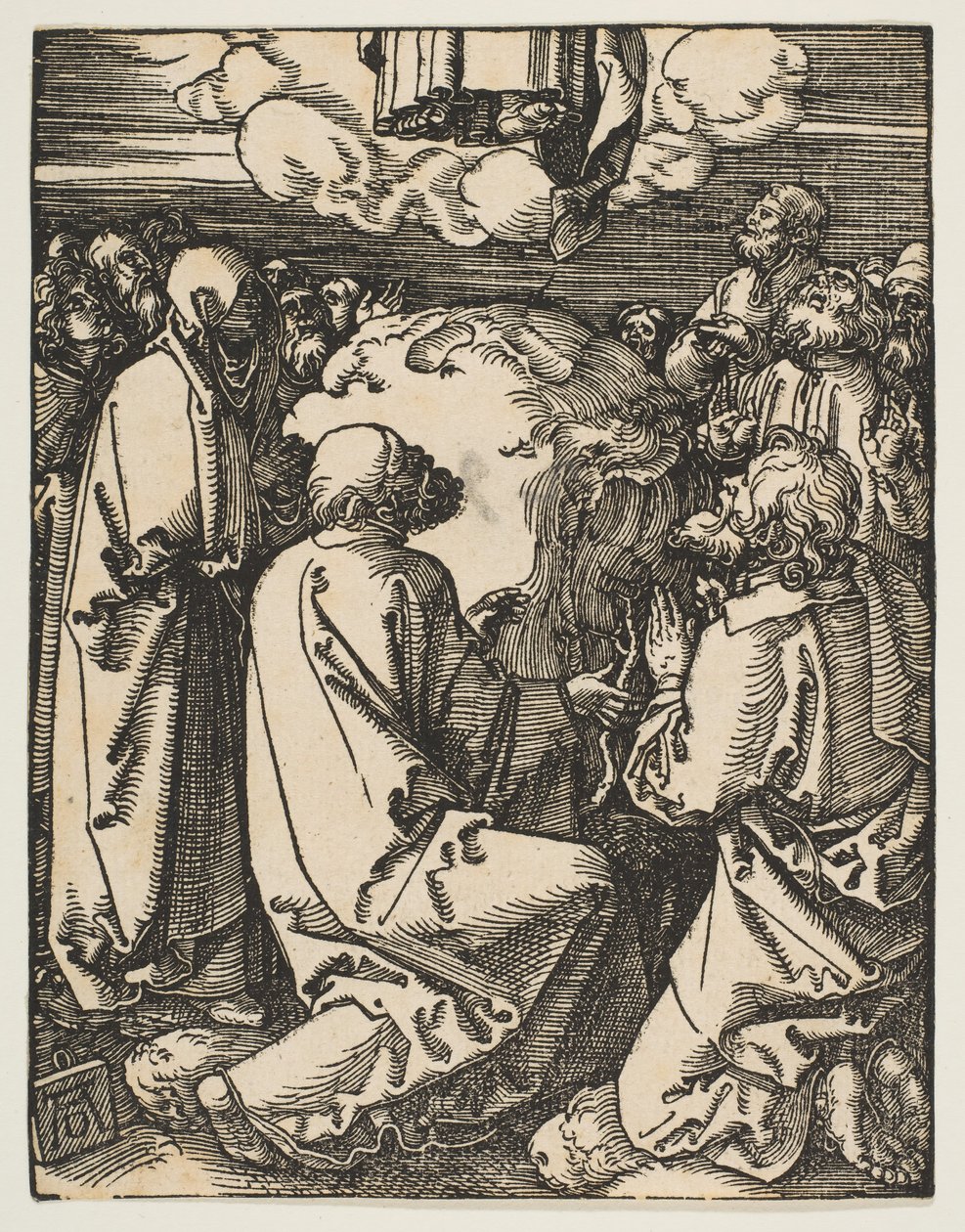 Die Himmelfahrt, aus Die Kleine Passion, ca. 1510 von Albrecht Dürer