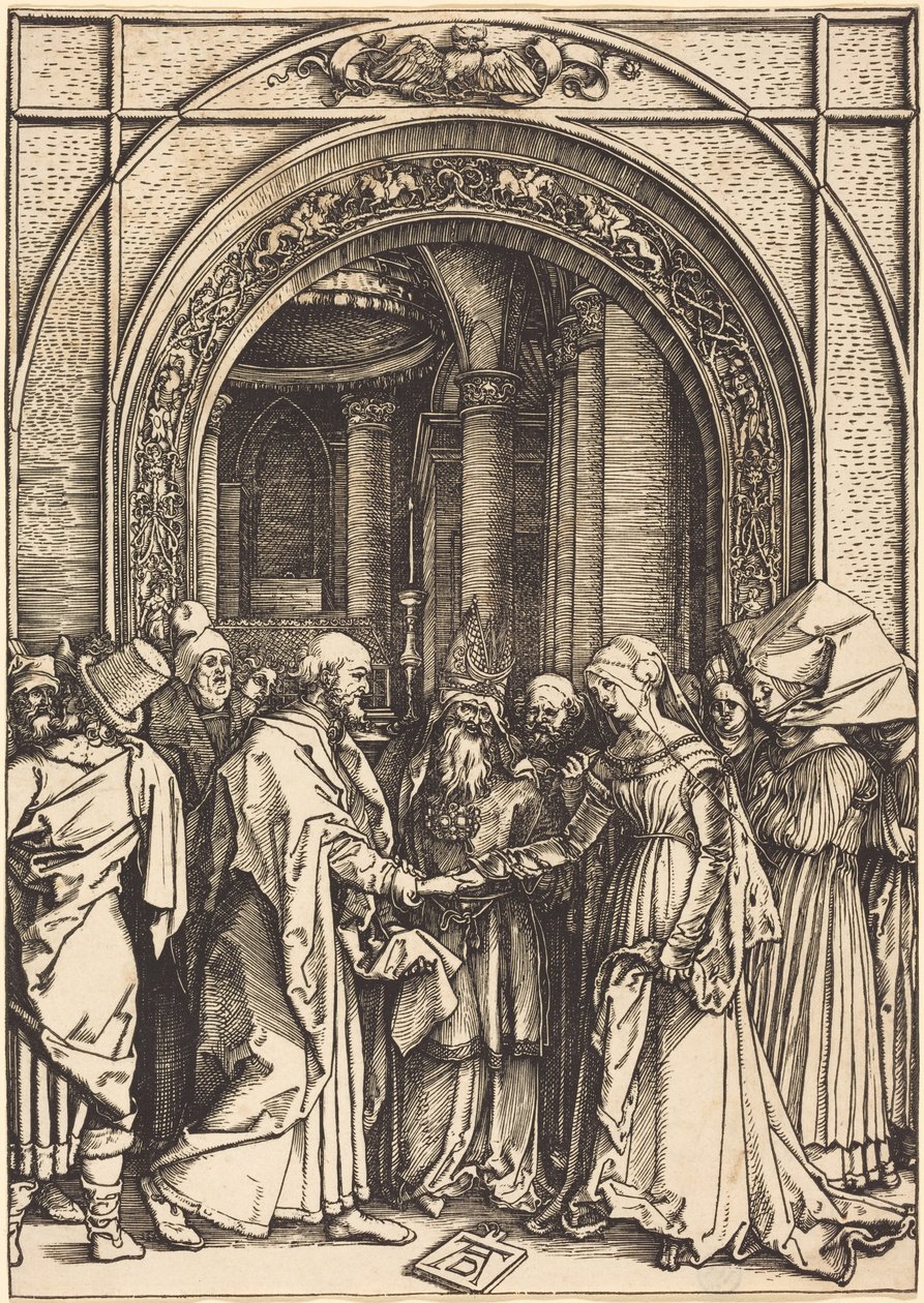 Die Verlobung der Jungfrau von Albrecht Dürer