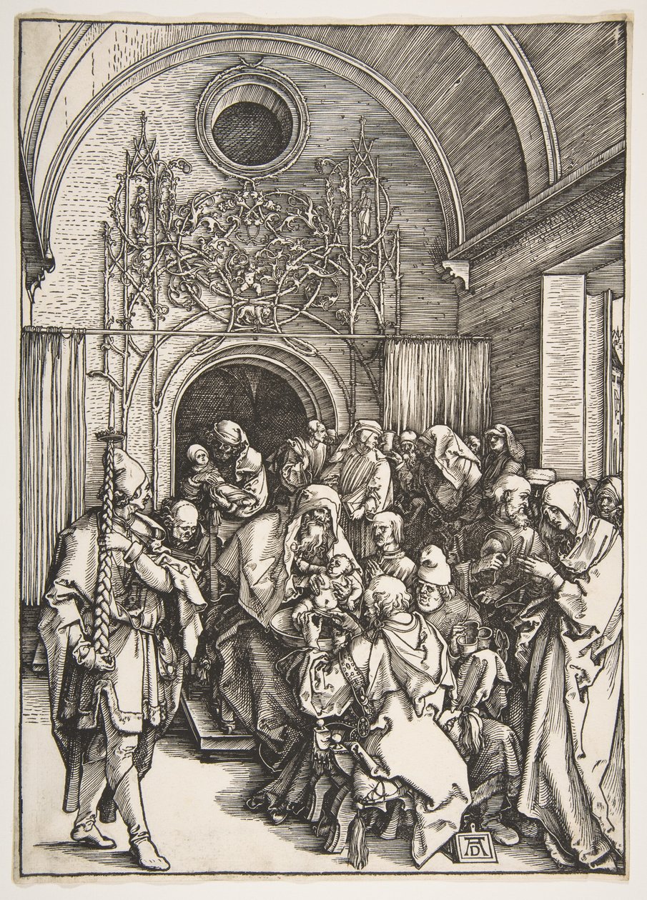 Die Beschneidung, aus "Das Leben der Jungfrau" von Albrecht Dürer
