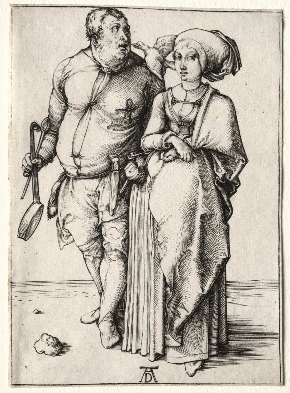 Der Koch und seine Frau von Albrecht Dürer