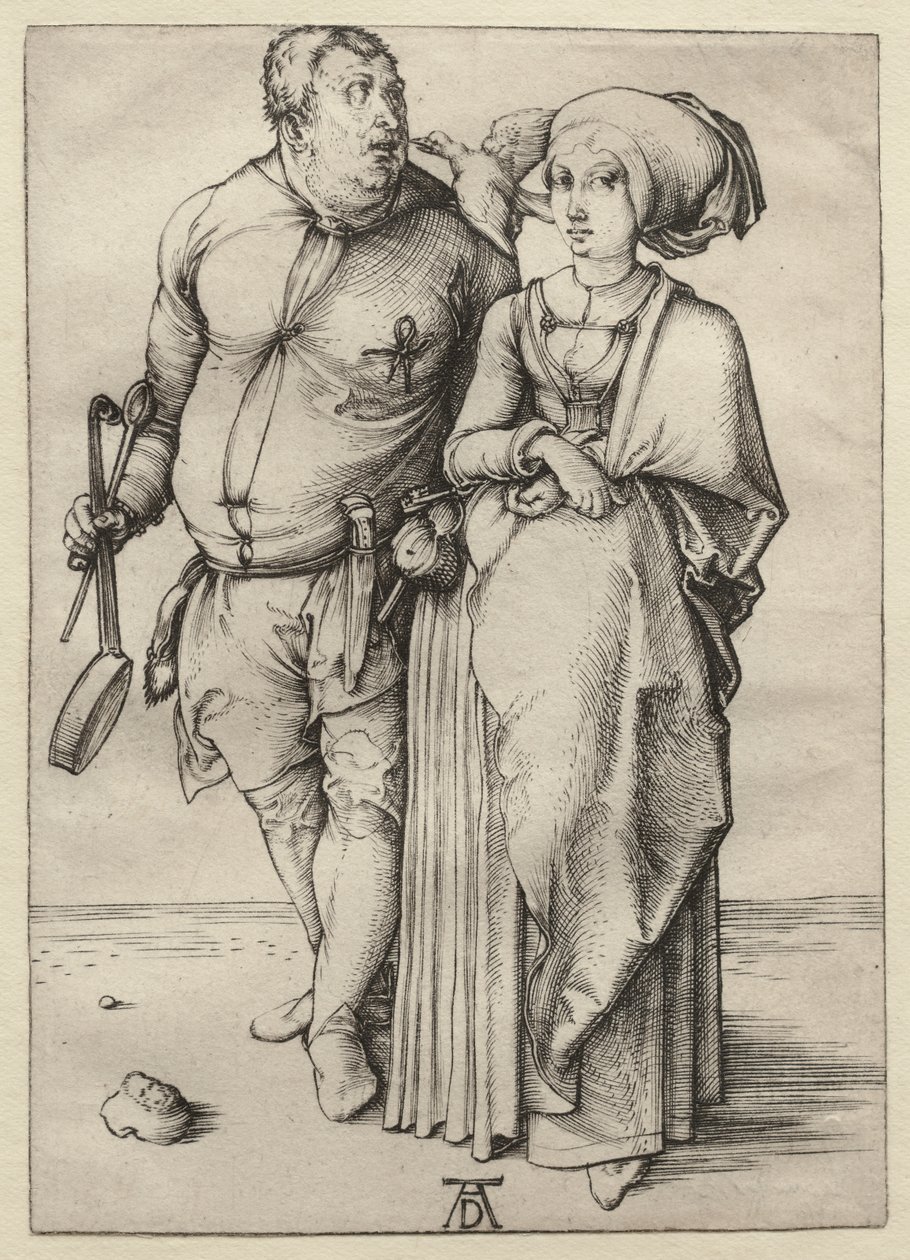 Der Koch und seine Frau von Albrecht Dürer