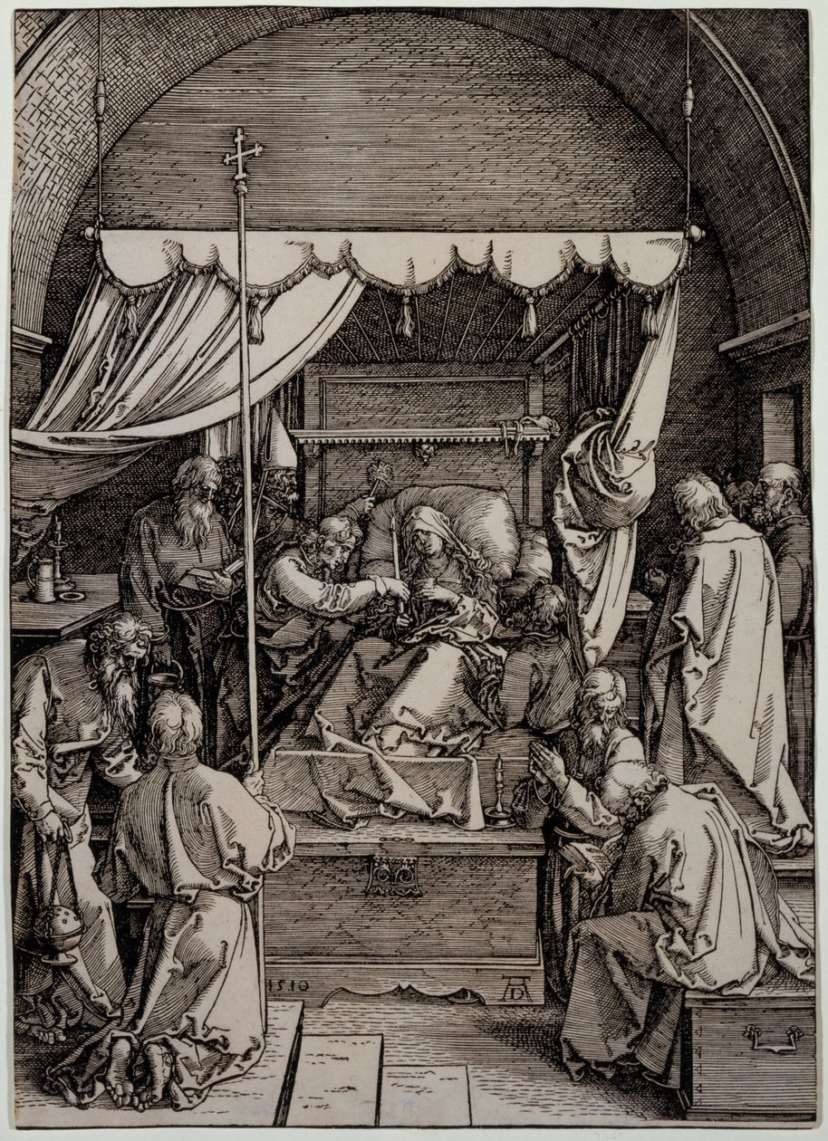 Der Tod der Jungfrau von Albrecht Dürer