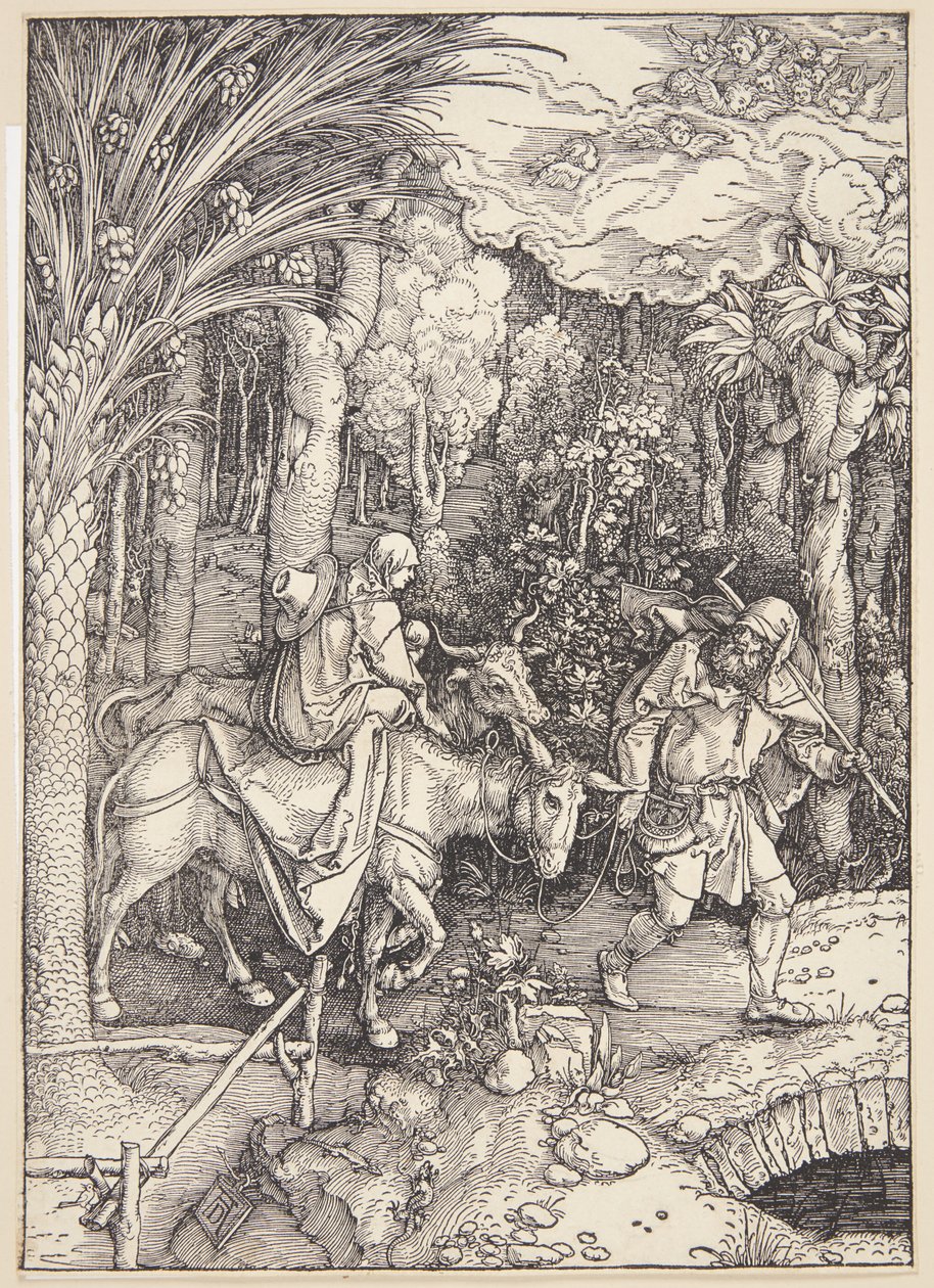 Die Flucht nach Ägypten von Albrecht Dürer