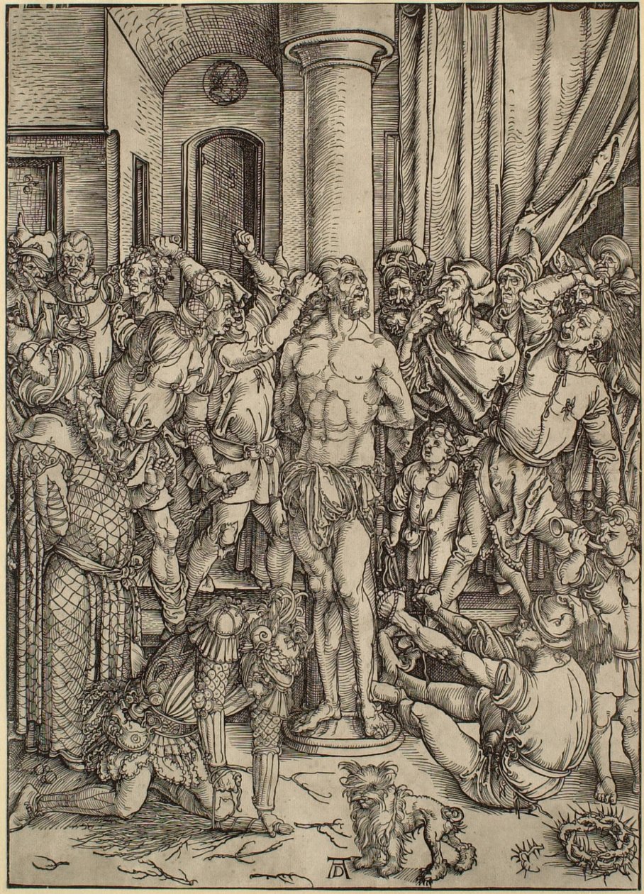 Die Große Passion: Die Geißelung von Albrecht Dürer