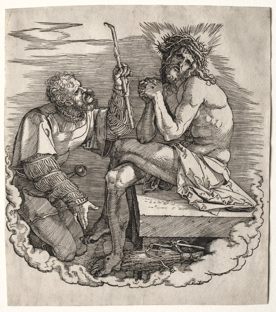 Die Große Passion: Titelseite - Christus, Mann der Schmerzen von Albrecht Dürer