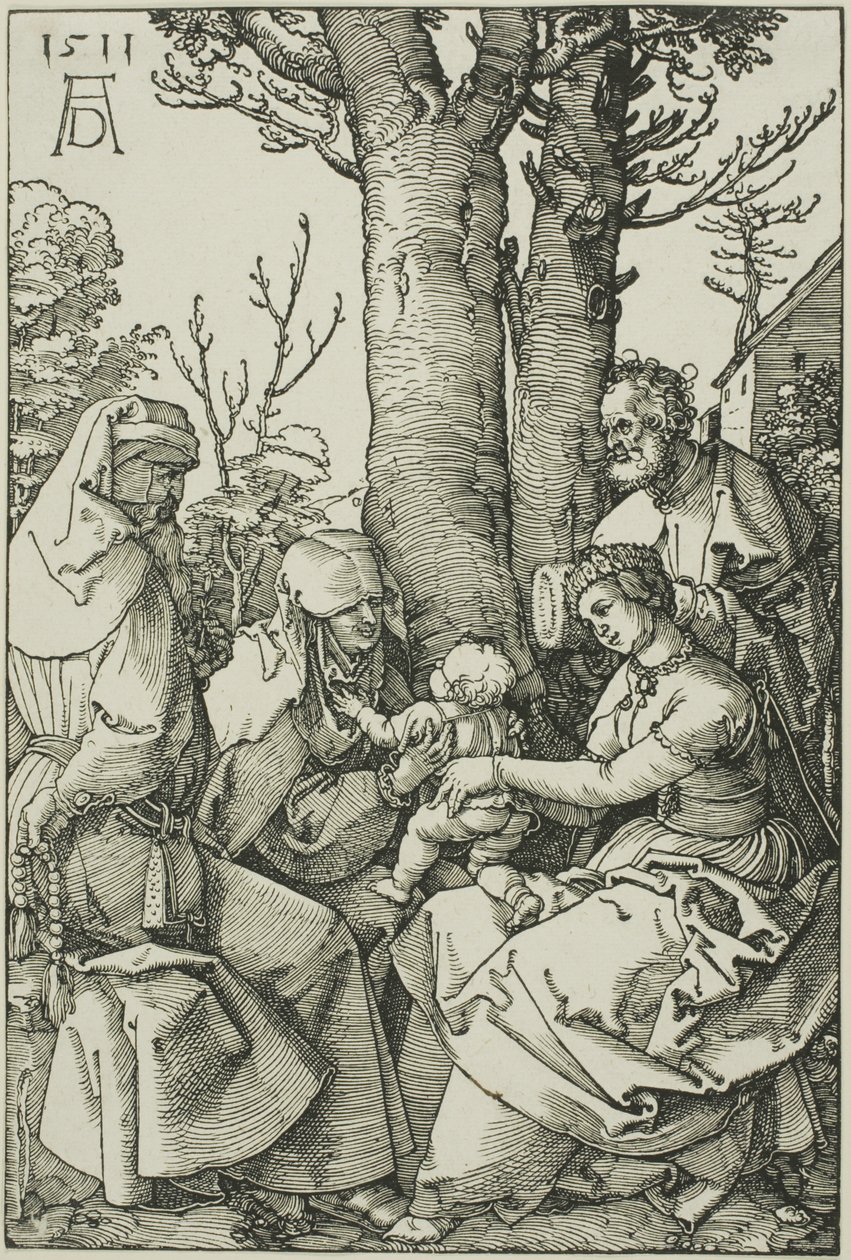 Die Heilige Familie mit Joachim und der Heiligen Anna von Albrecht Dürer