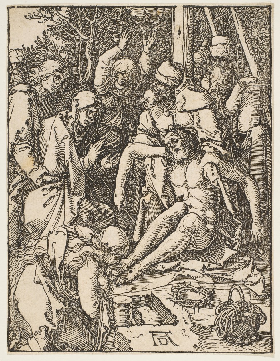 Die Beweinung, aus 