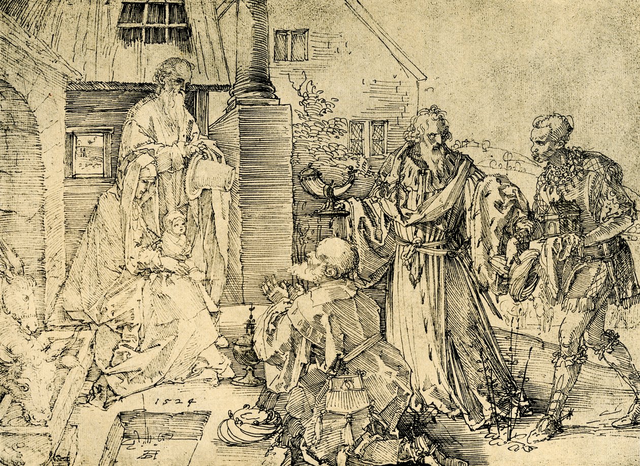 Die Heiligen Drei Könige von Albrecht Dürer
