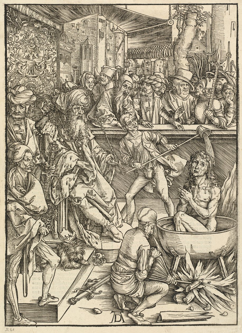 Das Martyrium des Heiligen Johannes von Albrecht Dürer