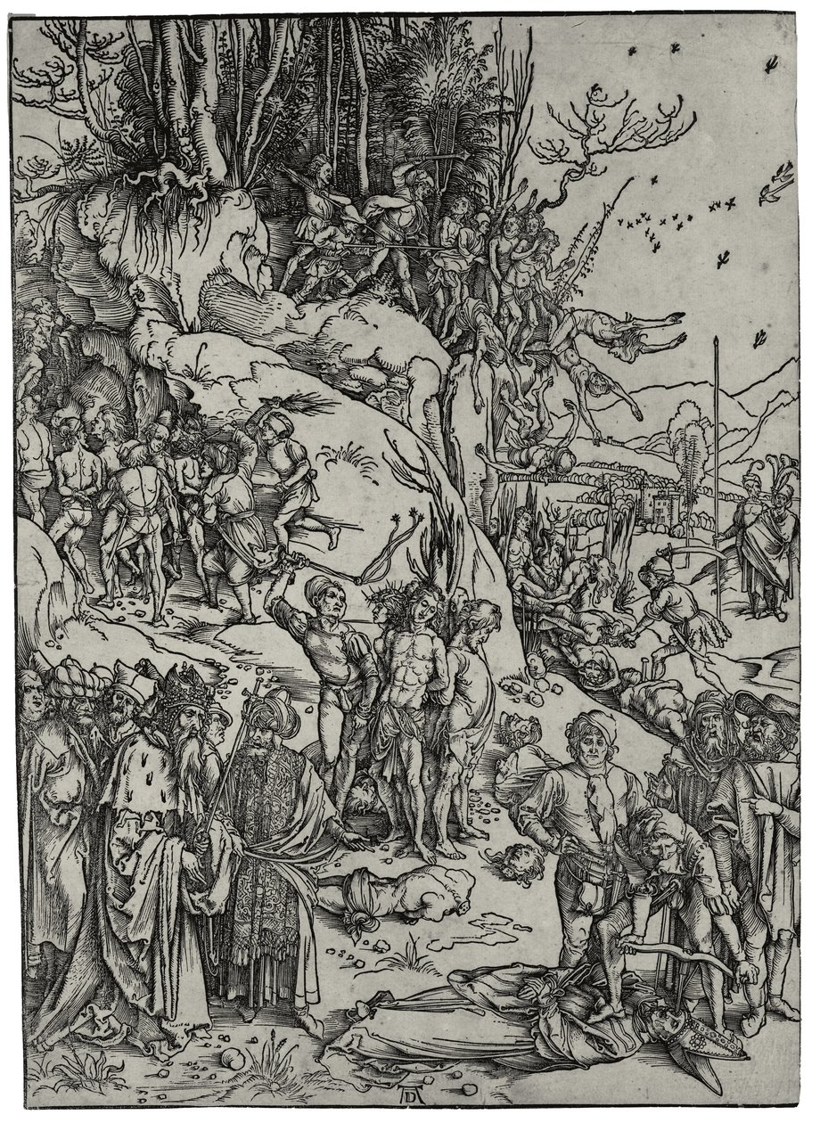 Das Martyrium der Zehntausend, 1497 von Albrecht Dürer