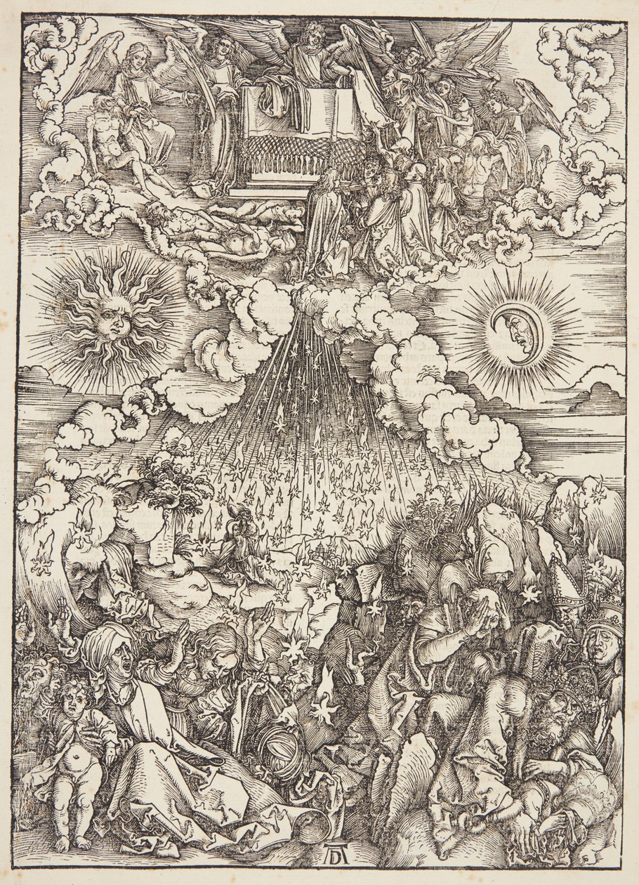 Die Öffnung des fünften und sechsten Siegels von Albrecht Dürer