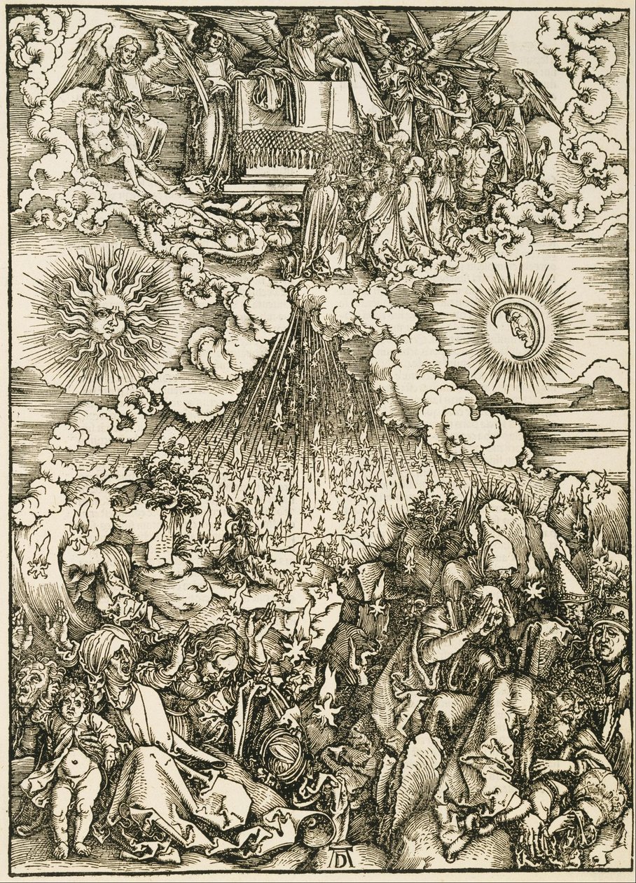 Die Öffnung des fünften und sechsten Siegels von Albrecht Dürer