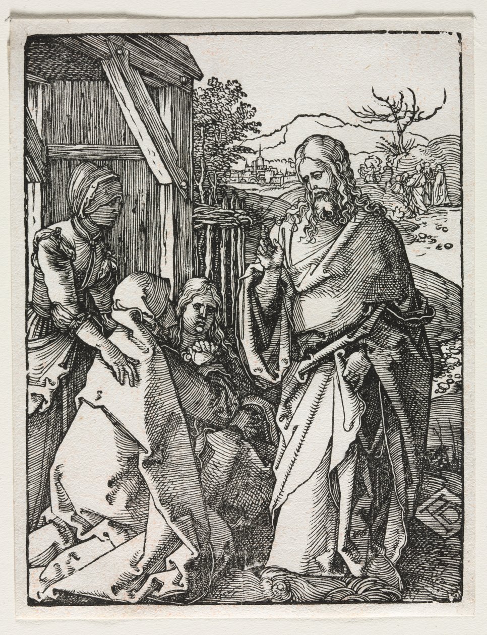 Die kleine Passion: Christus nimmt Abschied von der Jungfrau von Albrecht Dürer