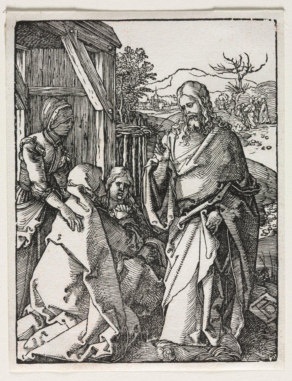 Die Kleine Passion: Christus nimmt Abschied von der Jungfrau von Albrecht Dürer