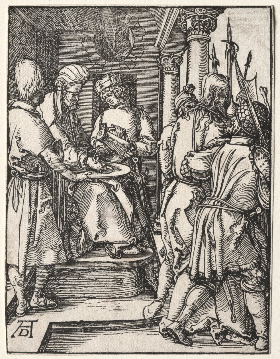 Die Kleine Passion: Pilatus wäscht seine Hände, 1509-1511 von Albrecht Dürer