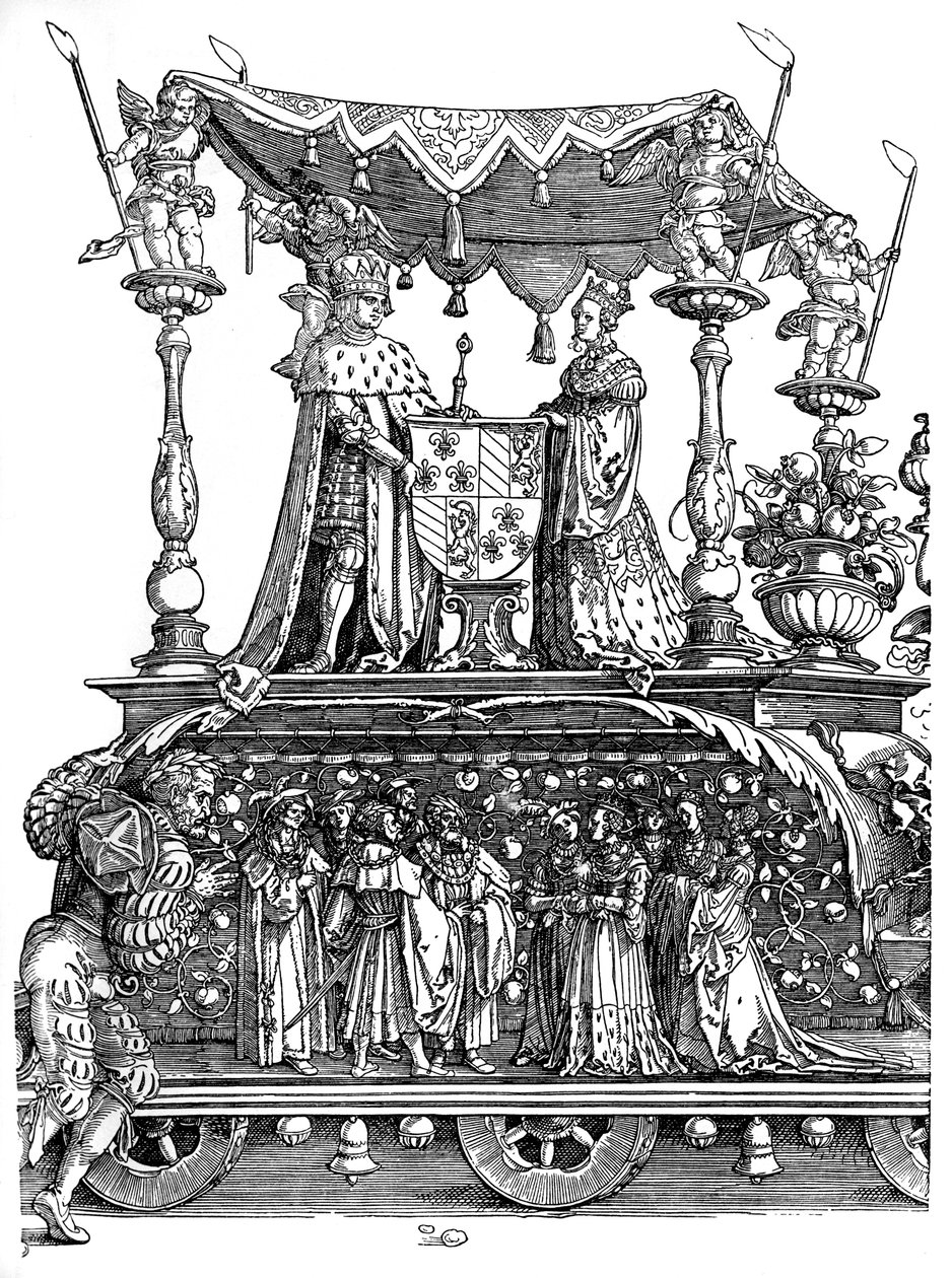 Triumphale Rückkehr von Maximilian I., 1515, 1936 von Albrecht Dürer
