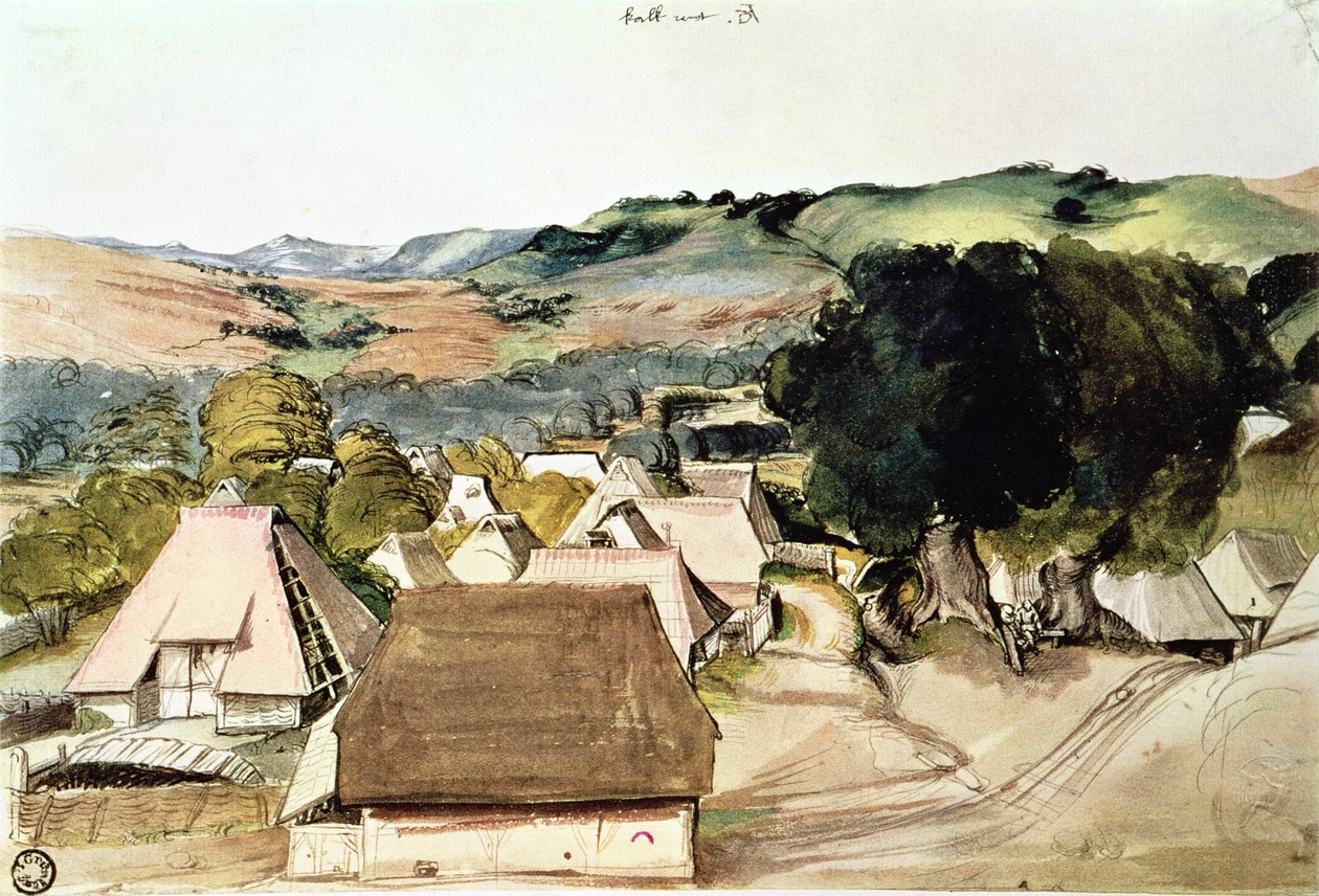 Ansicht von Kachreuth, in der Nähe von Nürnberg, 1511 von Albrecht Dürer