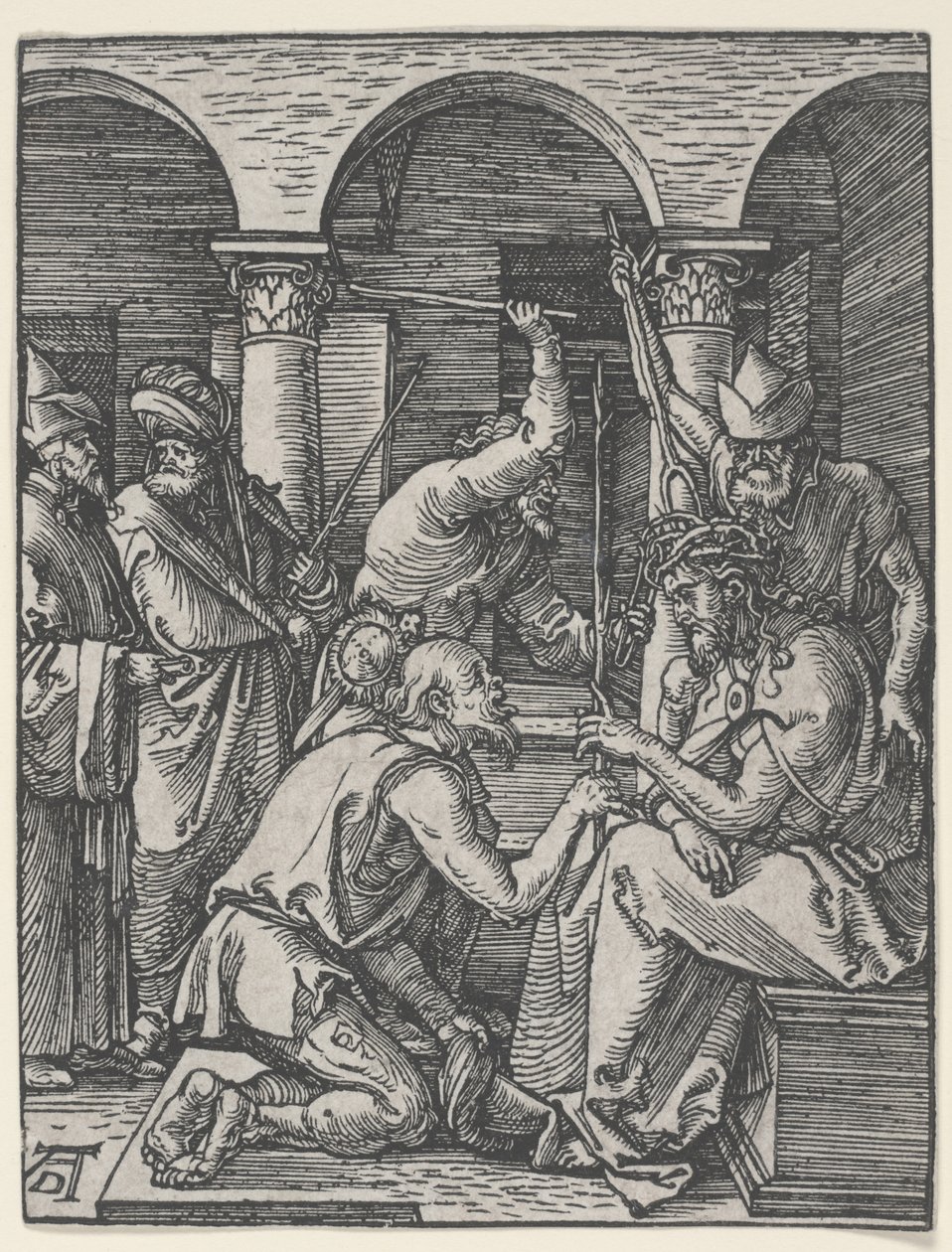 Christus mit Dornen gekrönt, ca. 1510 von Albrecht Dürer