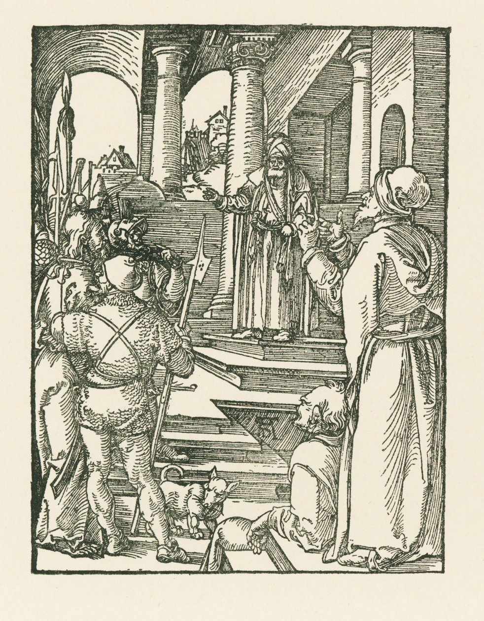 Christus vor Pilatus von Albrecht Dürer or Duerer