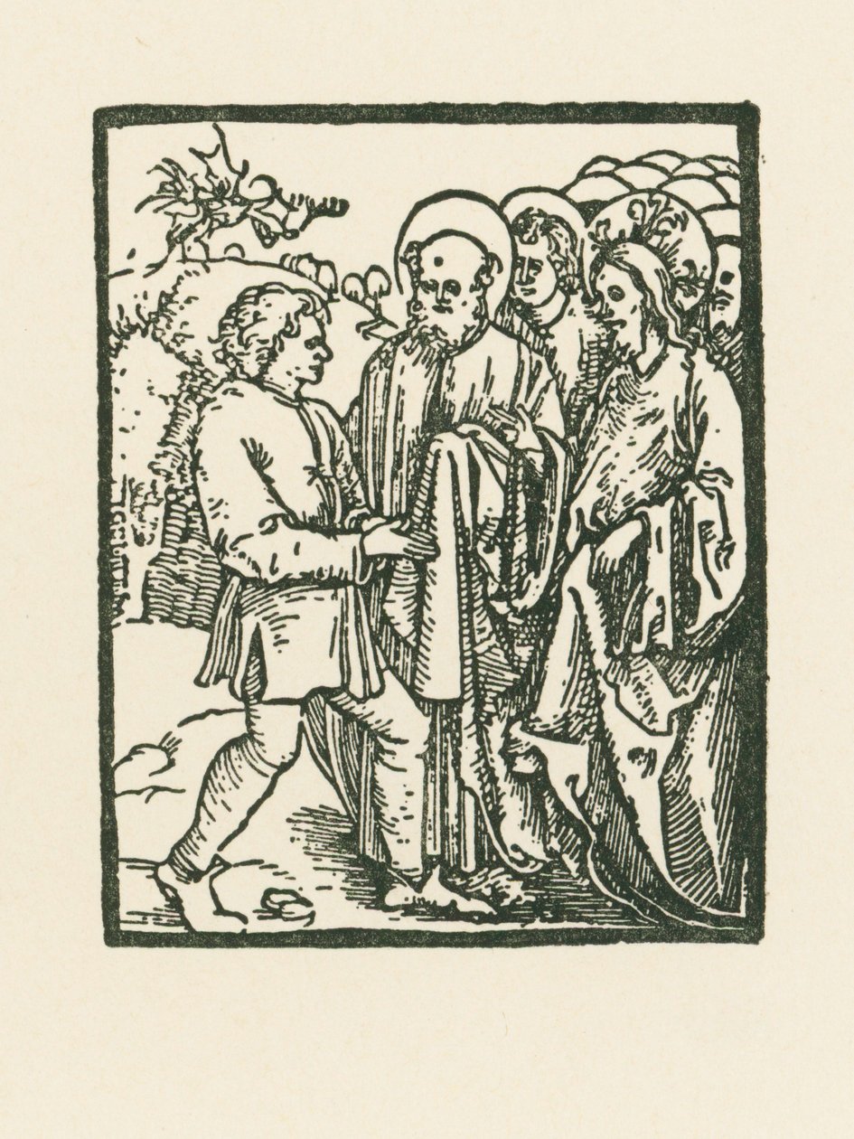 Christus heilt einen vom Teufel Besessenen von Albrecht Dürer or Duerer