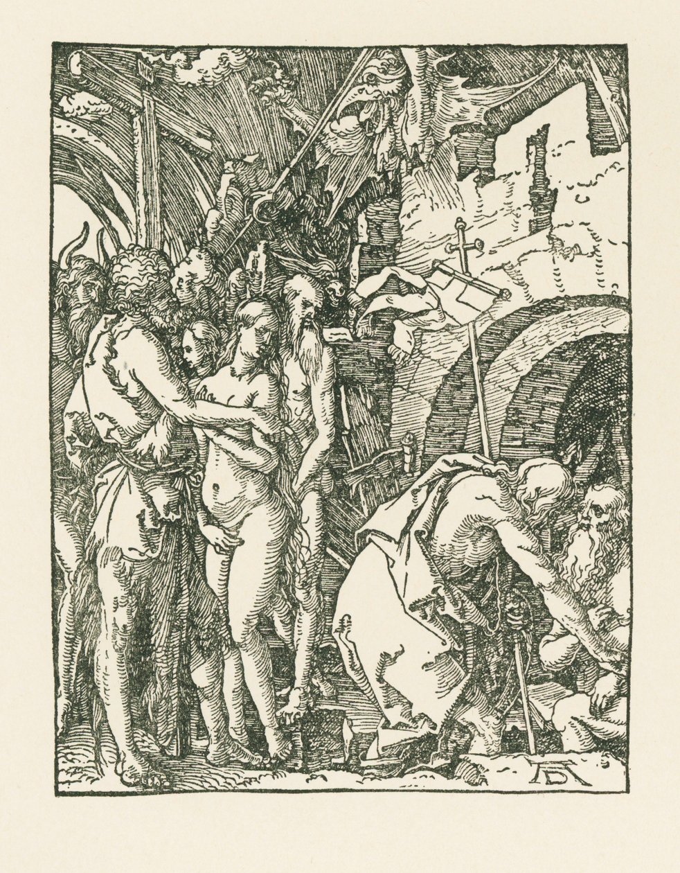 Christus steigt in die Vorhölle hinab von Albrecht Dürer or Duerer