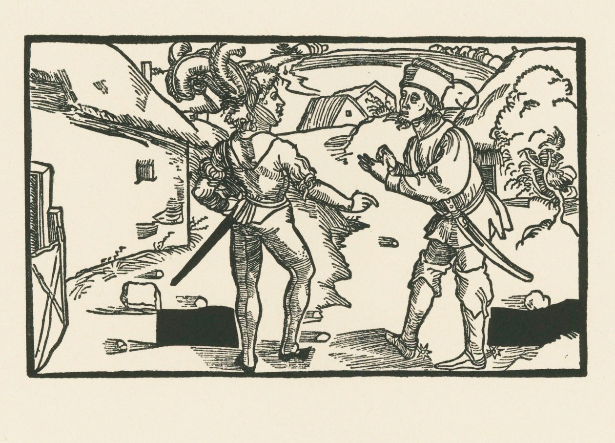 Clinia und Syrus von Albrecht Dürer or Duerer