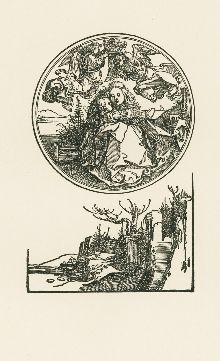 Madonna im Kreis von Albrecht Dürer or Duerer