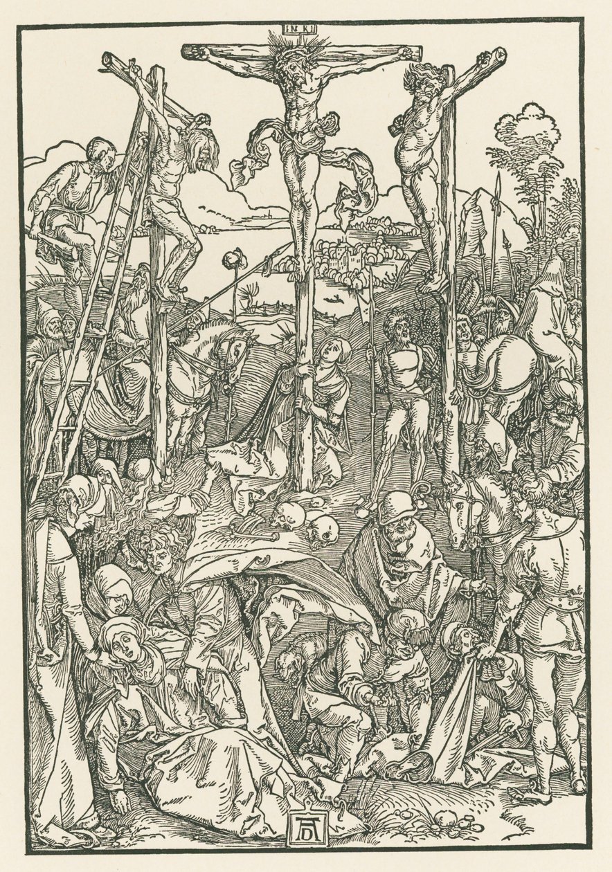 Kleine Kreuzigung, ca. 1503-04 von Albrecht Dürer or Duerer