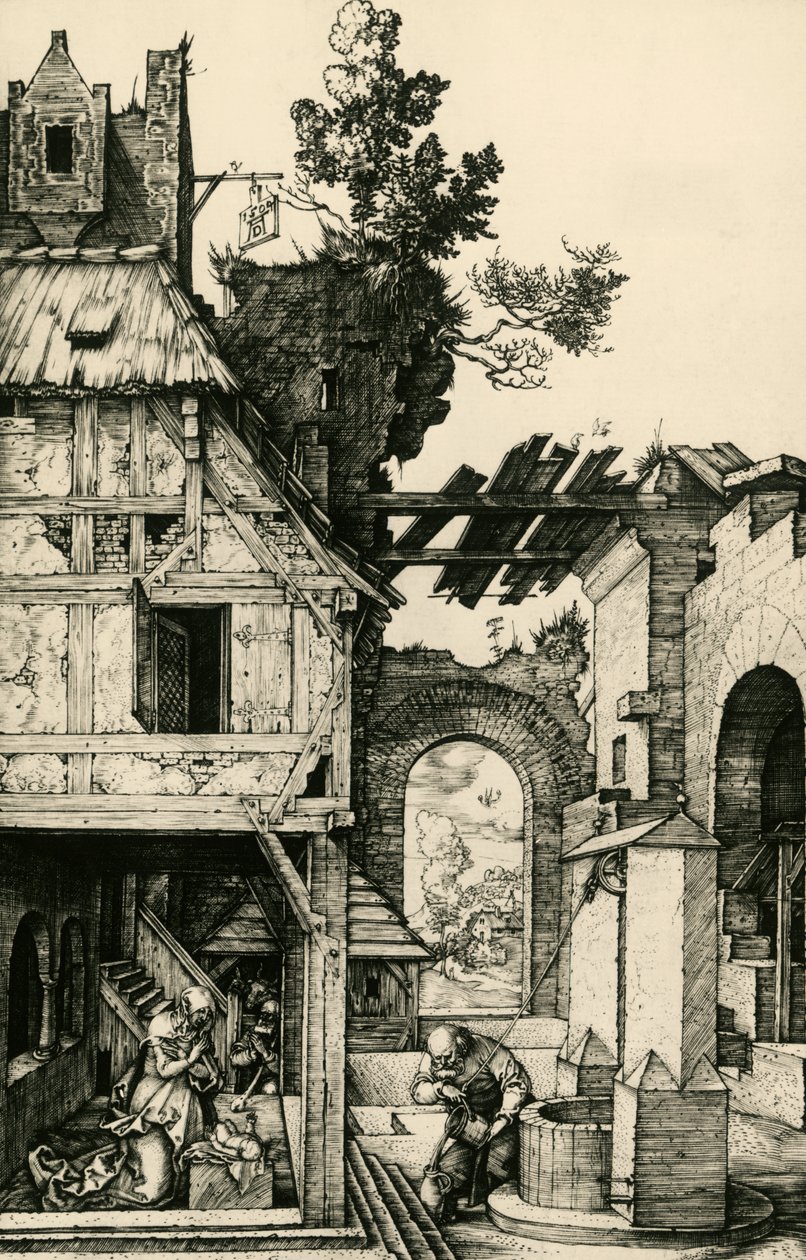 Die Anbetung des Kindes von Albrecht Dürer