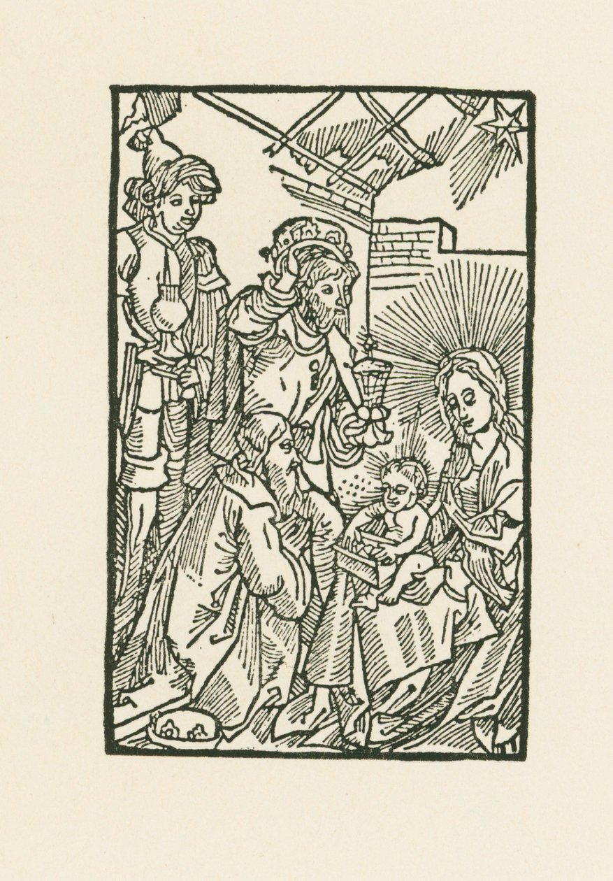 Die Anbetung der Könige von Albrecht Dürer or Duerer