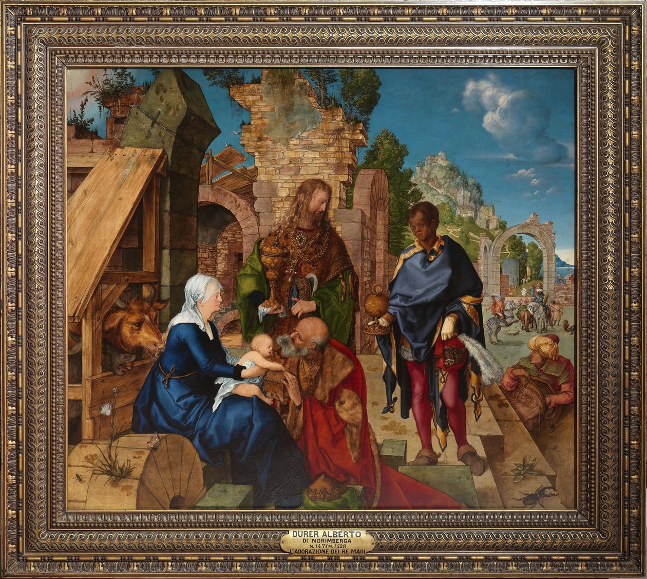 Die Anbetung der Könige von Albrecht Dürer